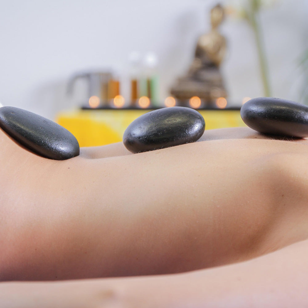 Back, Neck & Shoulder Hot Stone Massage 30 mins
