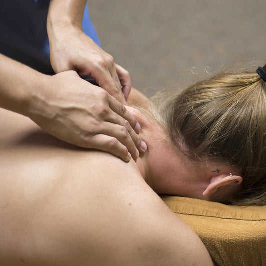 Back, Neck & Shoulder Hot Stone Massage 60 mins